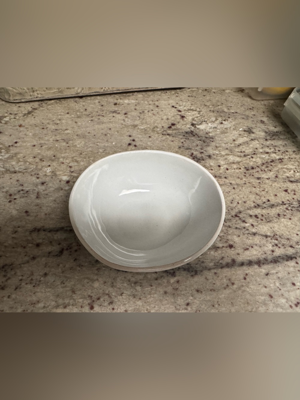 Crate&Barrel Aaron Probyn Cream Ceramic Bowl